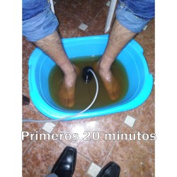 Pediluvio "Desintoxicador Iónico" Acero  Inoxidable