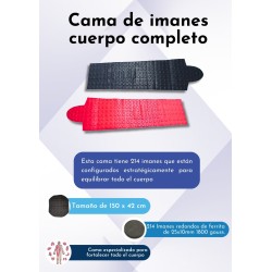 CAMA CUERPO COMPLETO DE IMANES