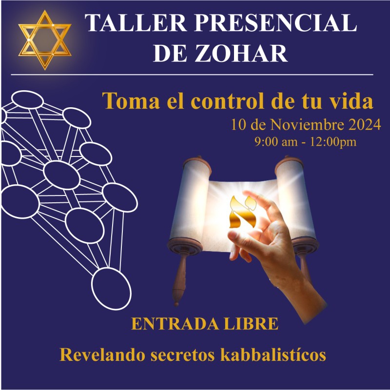 TALLER PRESENCIAL DE ZOHAR