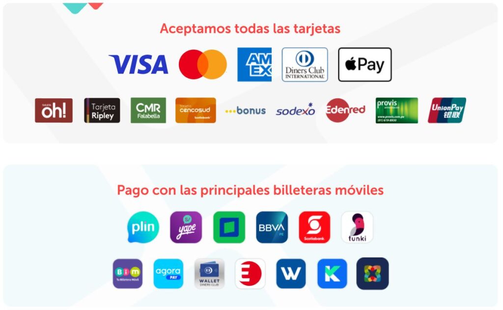 metodo de pago